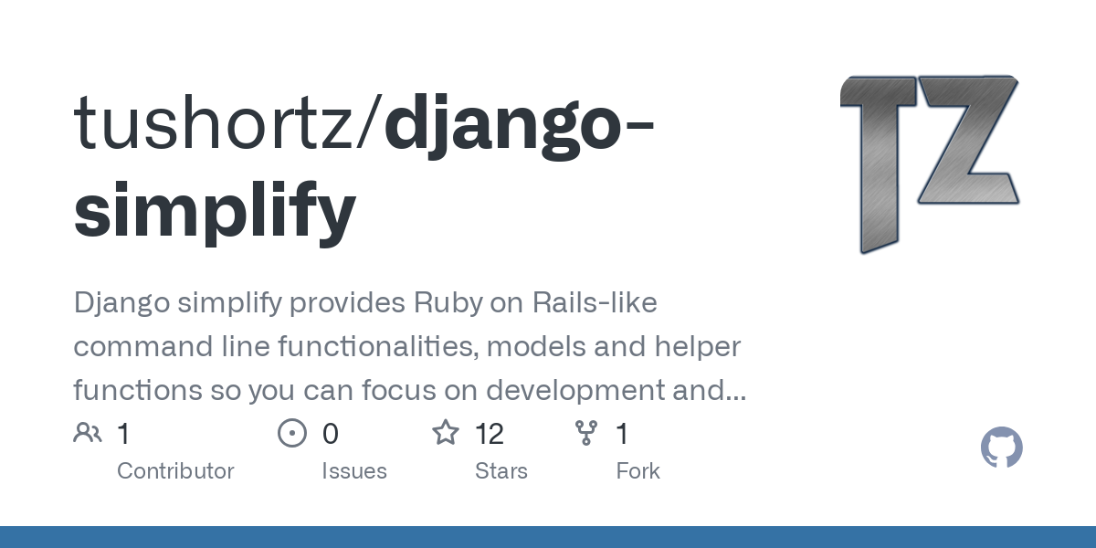 django simplify
