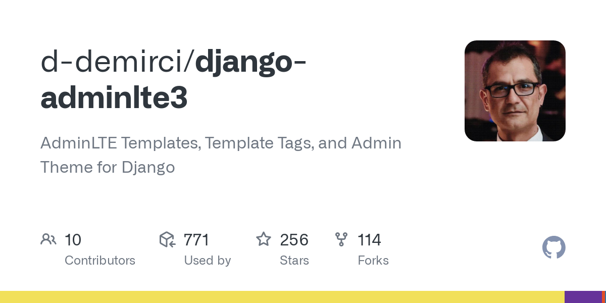 django adminlte3