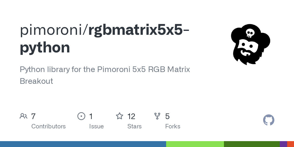 rgbmatrix5x5 python