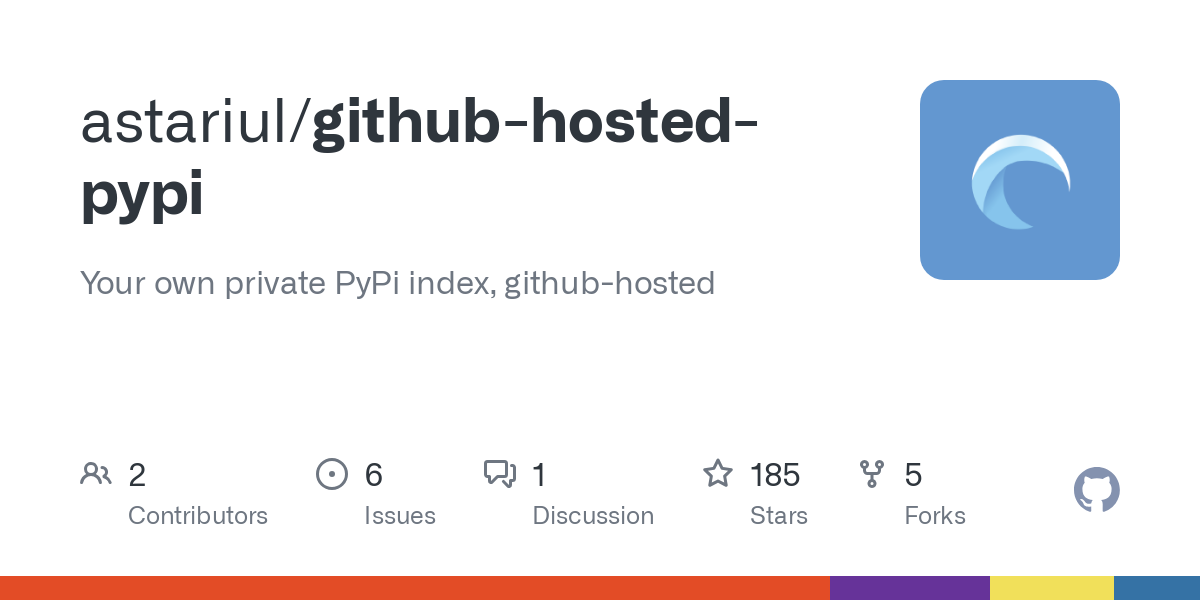 github hosted pypi
