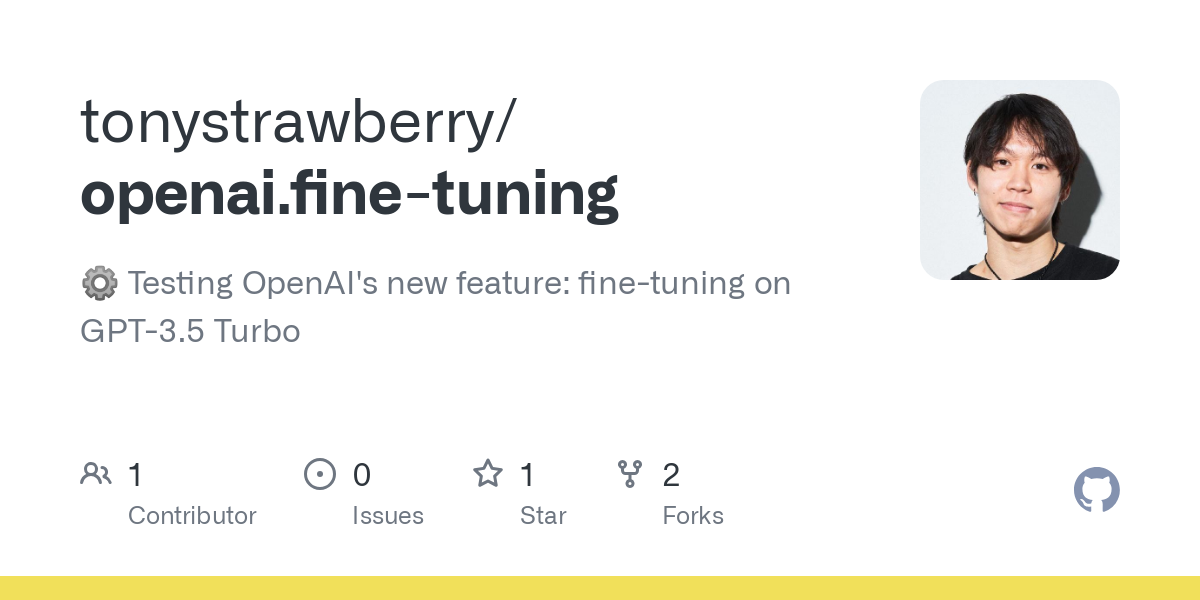 openai.fine tuning