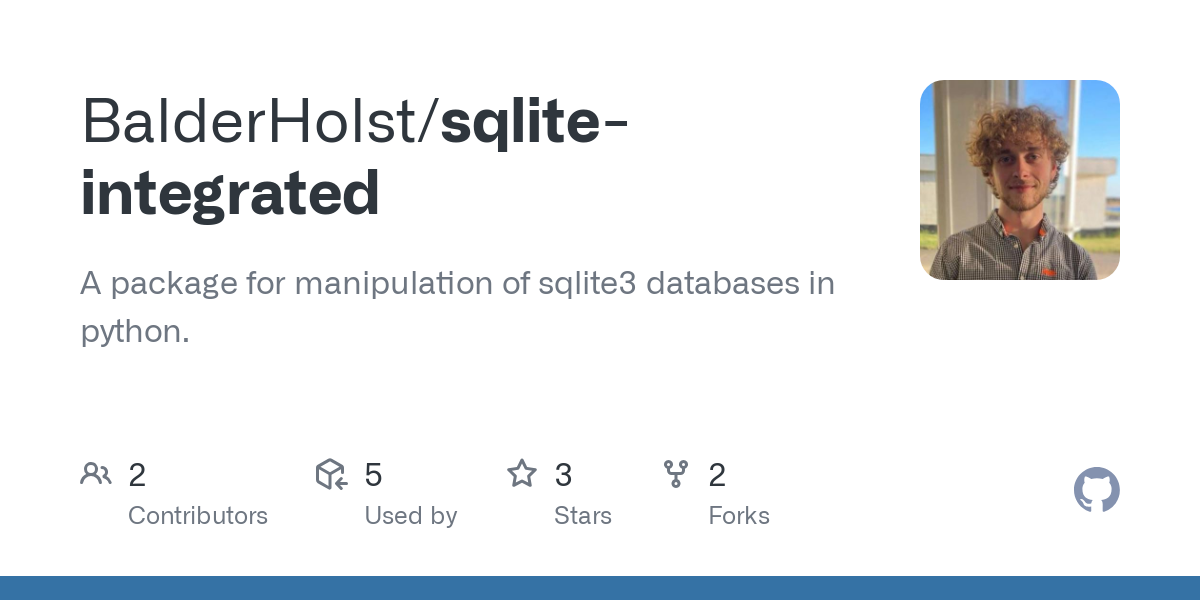 sqlite integrated