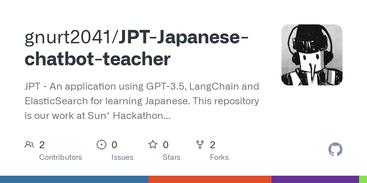 JPT Japanese chatbot teacher