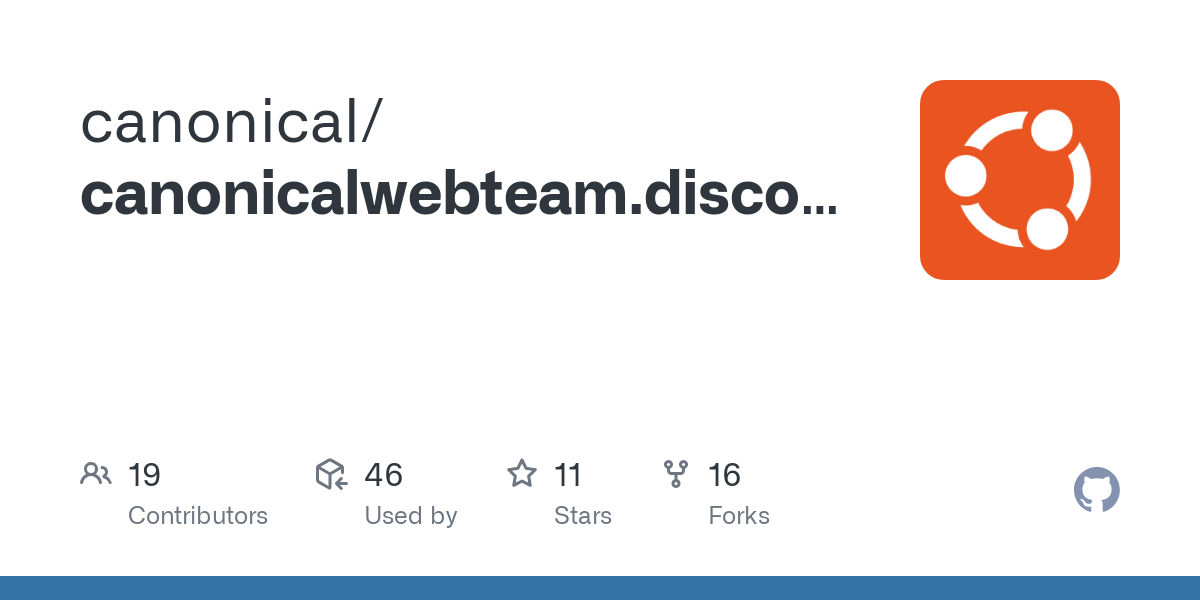 canonicalwebteam.discourse