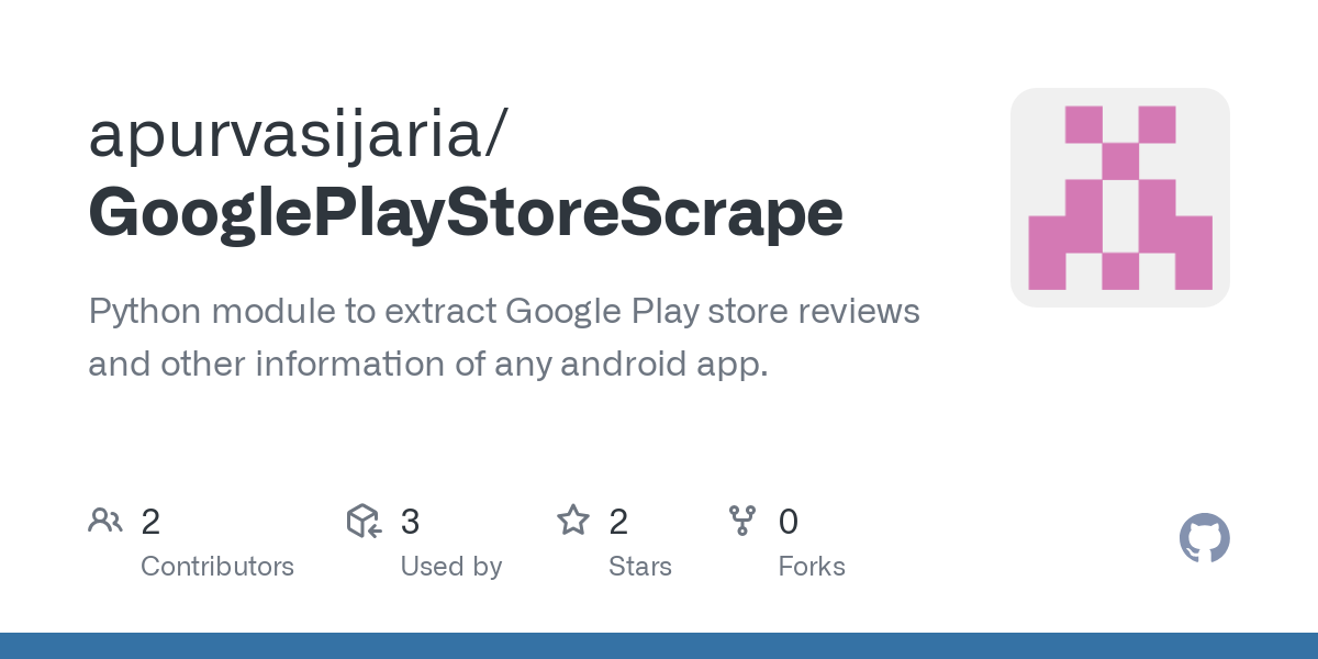 GooglePlayStoreScrape