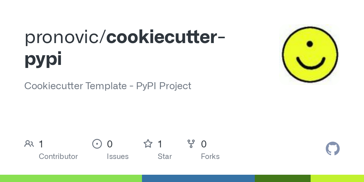 cookiecutter pypi