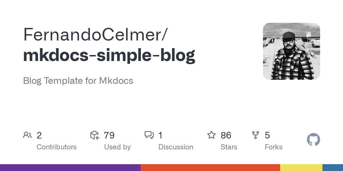 mkdocs simple blog