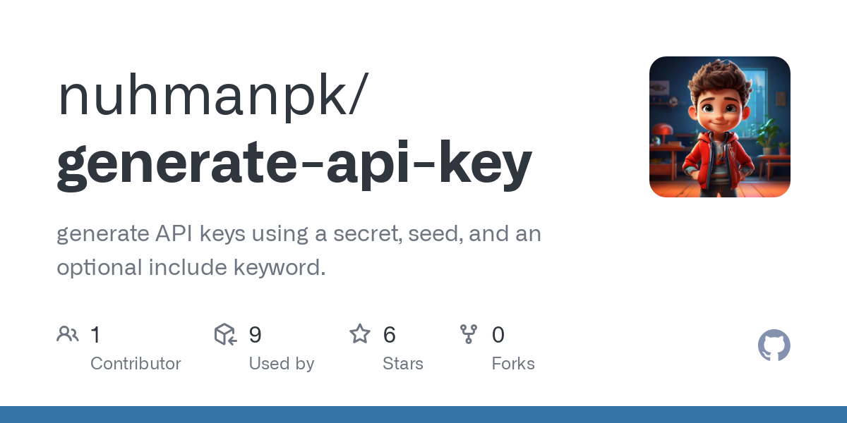 generate api key