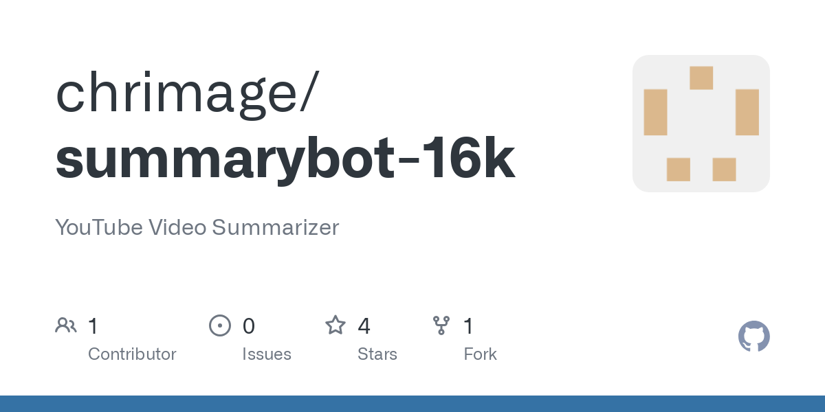 summarybot 16k