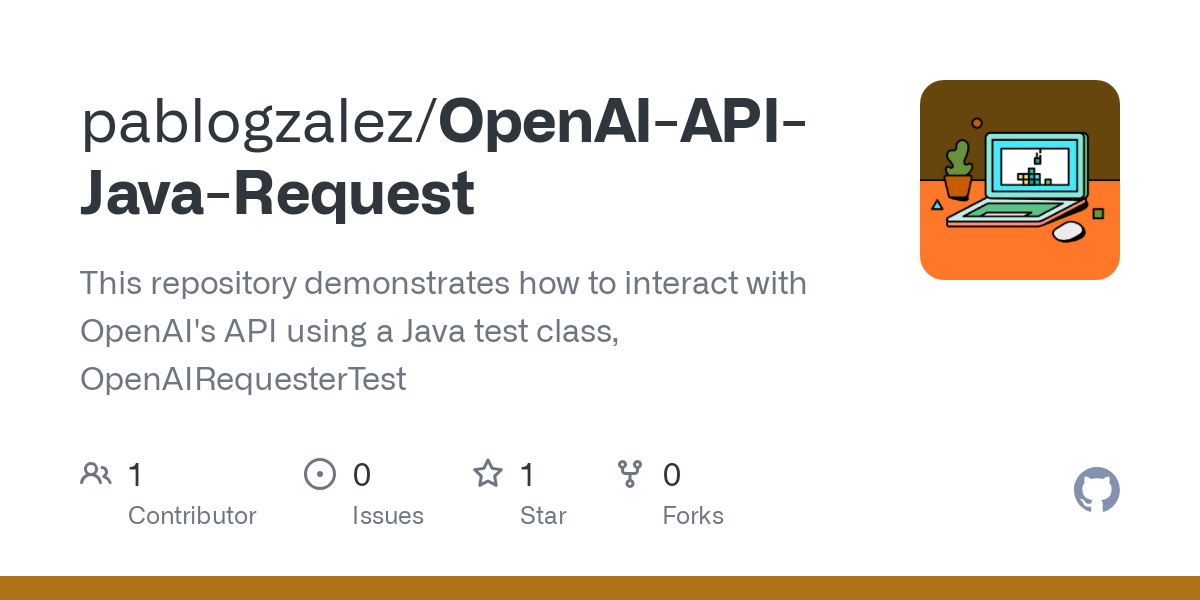 OpenAI API Java Request