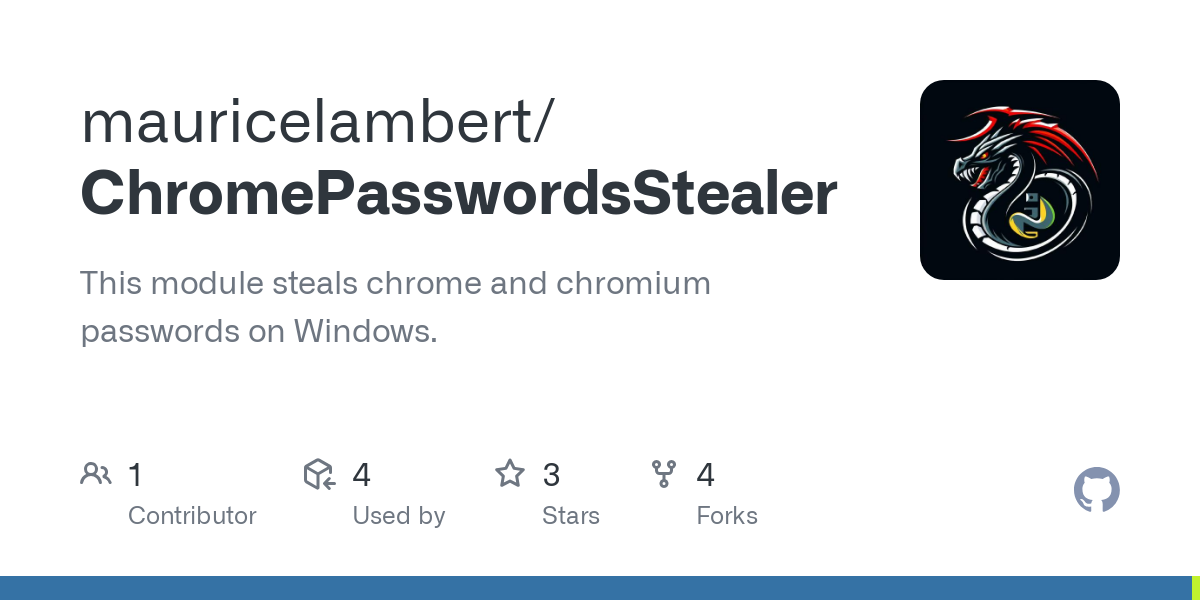 ChromePasswordsStealer