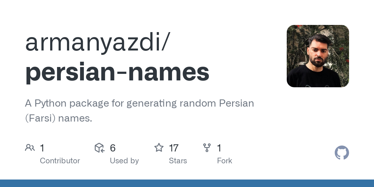 persian names