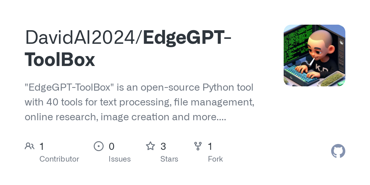 EdgeGPT ToolBox
