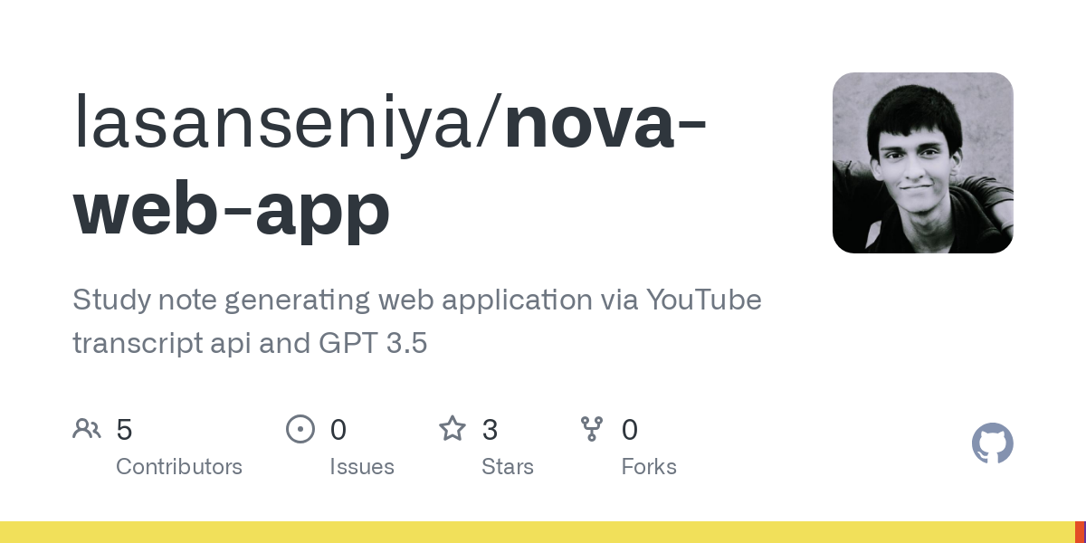 nova web app