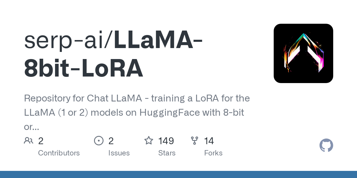 LLaMA 8bit LoRA