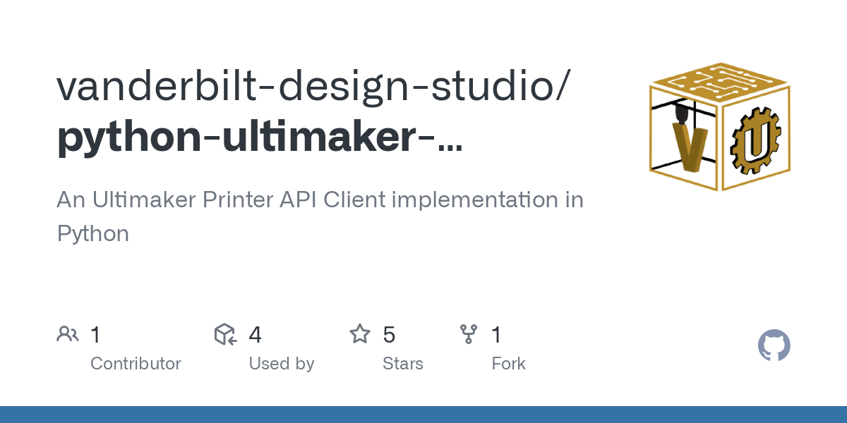 python ultimaker printer api