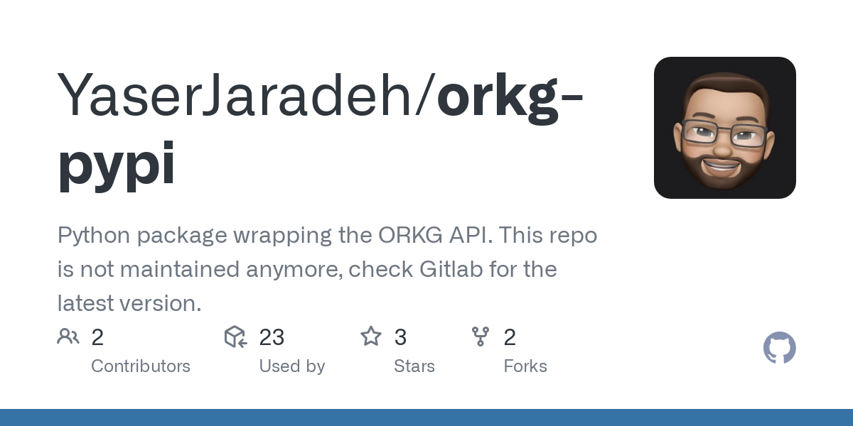 orkg pypi