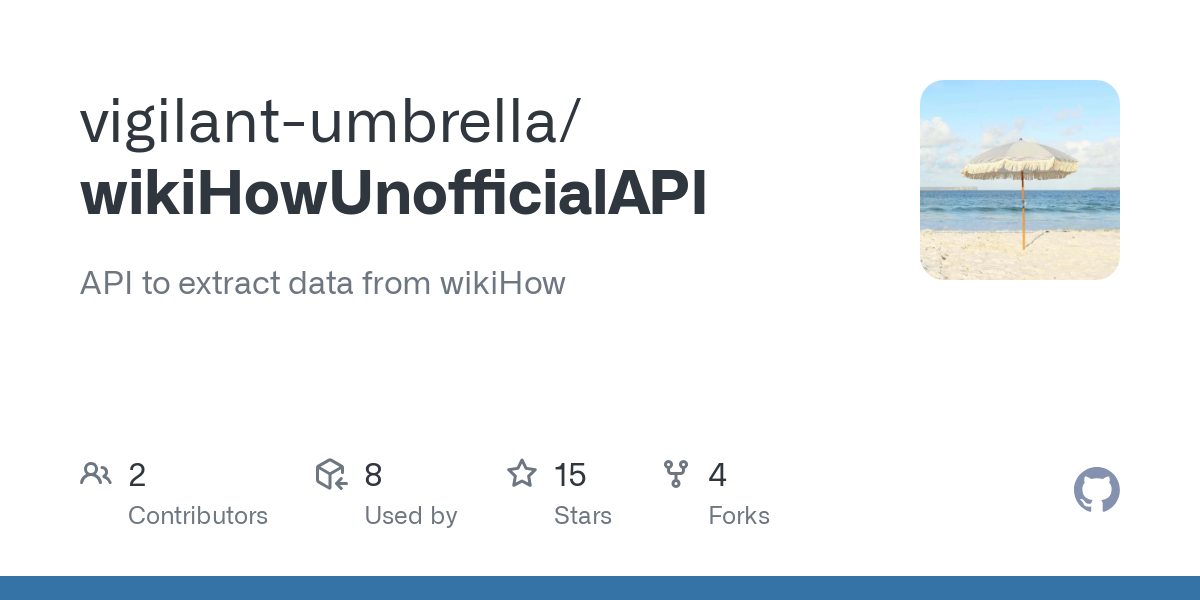 wikiHowUnofficialAPI