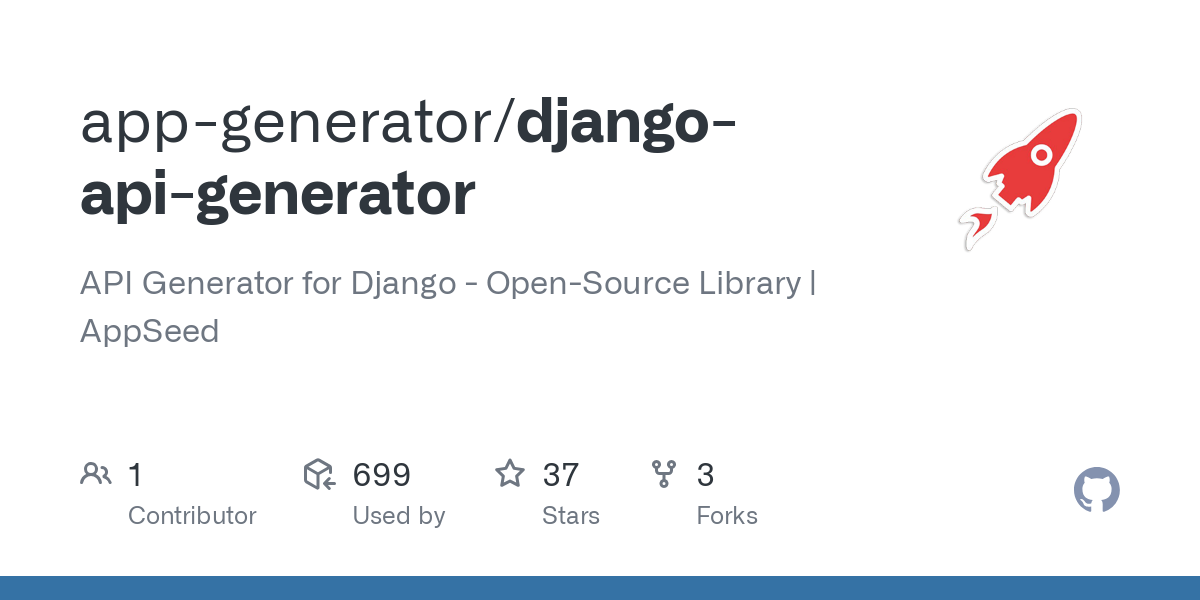 django api generator