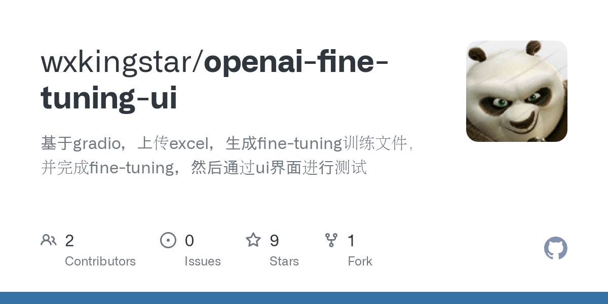 openai fine tuning ui