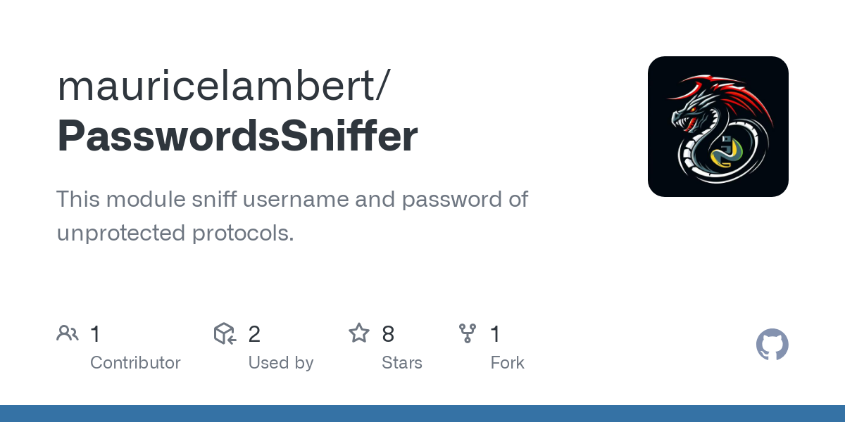 PasswordsSniffer