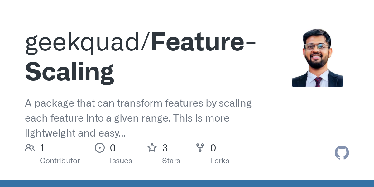 Feature Scaling