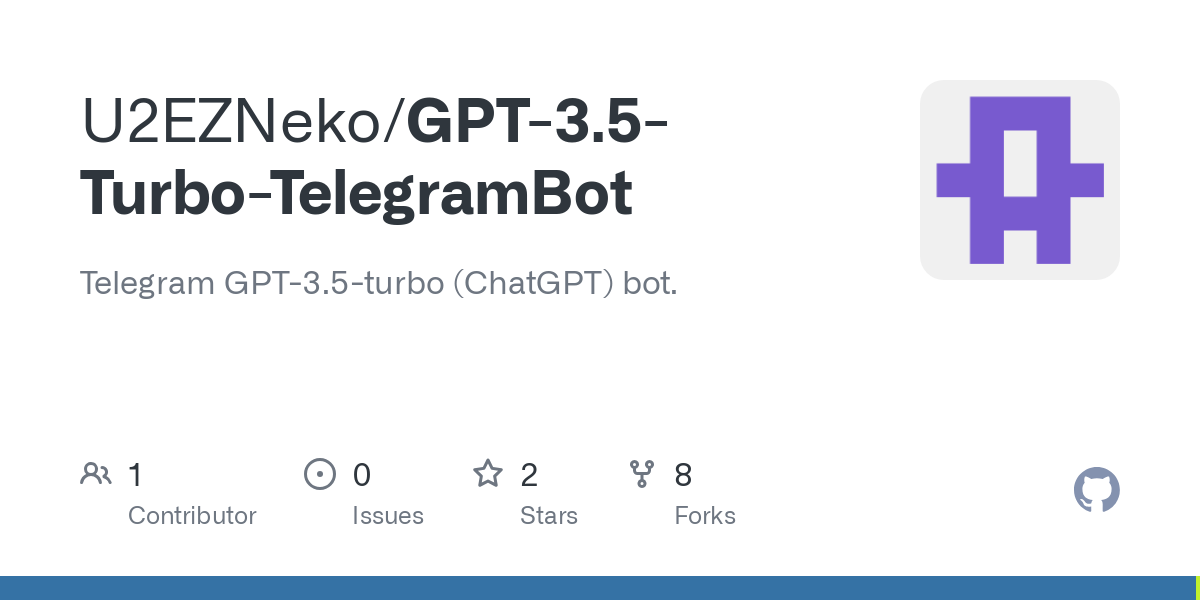 GPT 3.5 Turbo TelegramBot