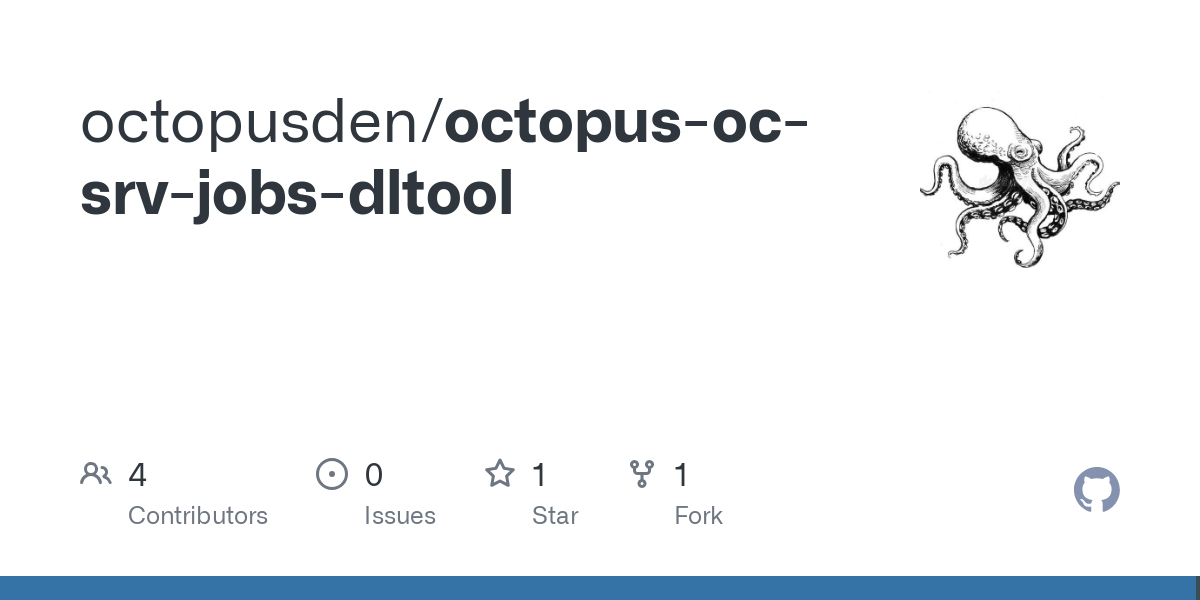 octopus oc srv jobs dltool