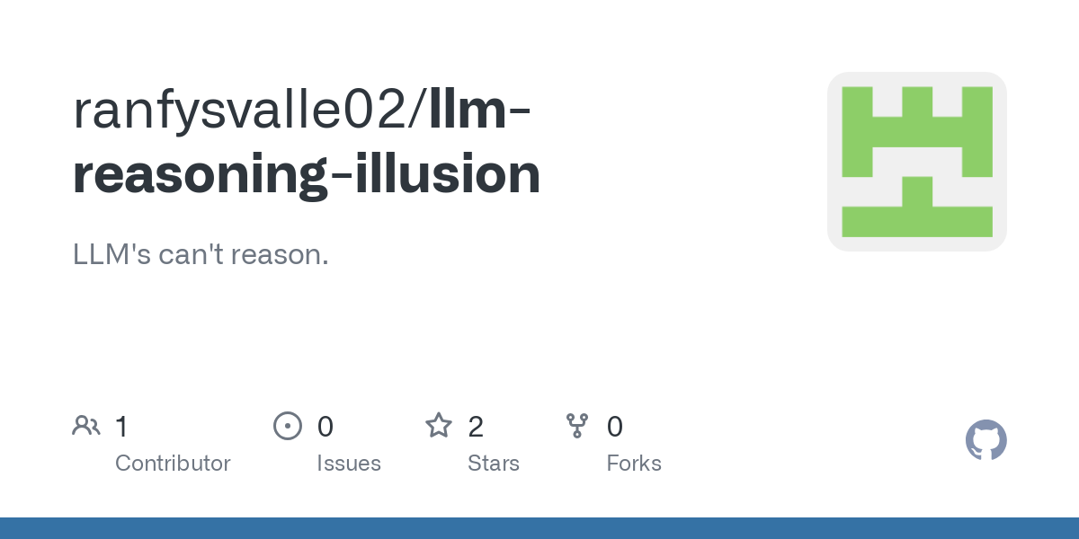 llm reasoning illusion