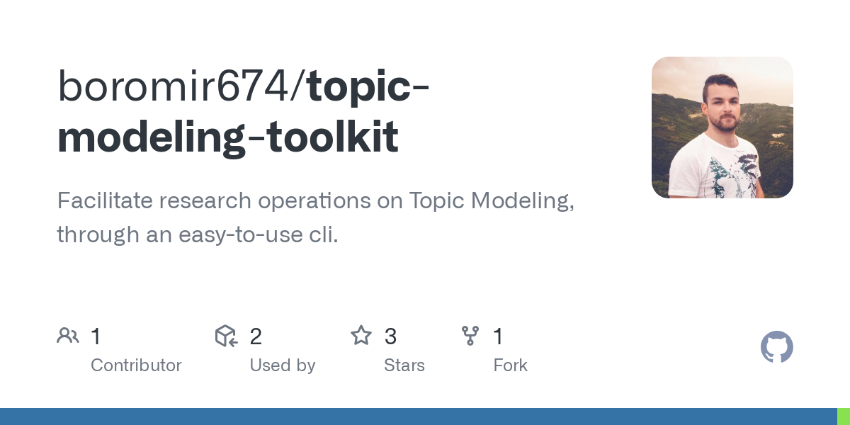 topic modeling toolkit