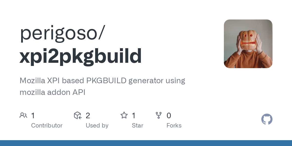 xpi2pkgbuild