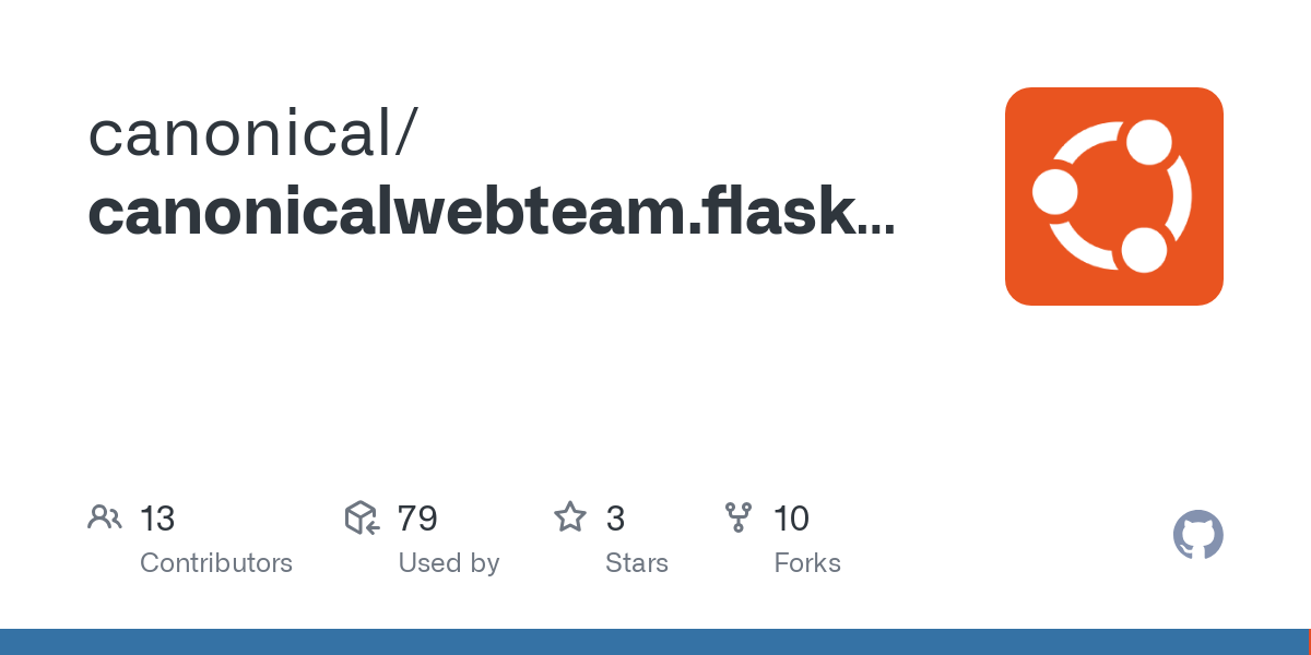 canonicalwebteam.flask base
