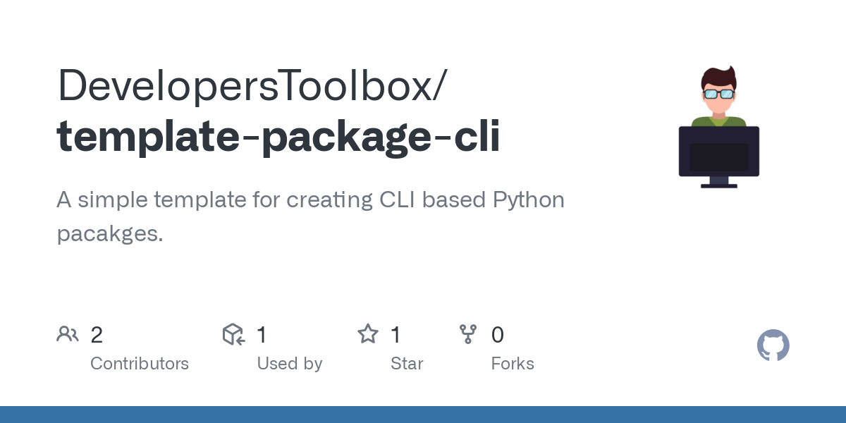 template package cli