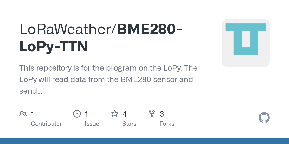 BME280 LoPy TTN