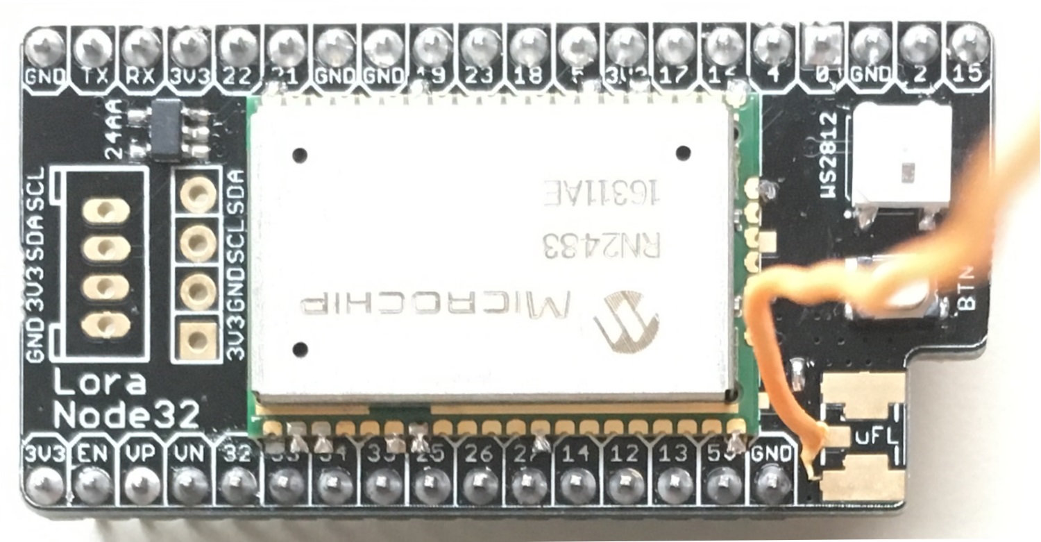 LoraNode32 with RN2483