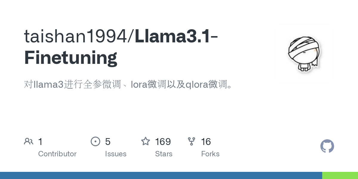 Llama3.1 Finetuning