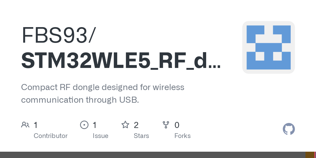 STM32WLE5_RF_dongle