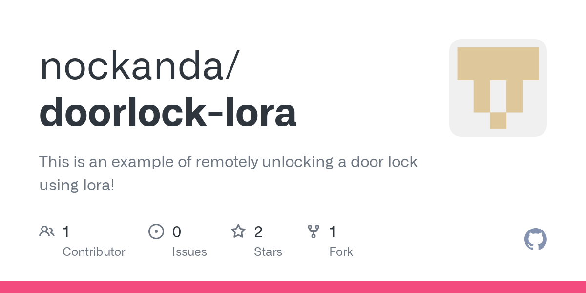 doorlock lora