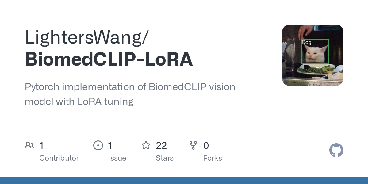 BiomedCLIP LoRA