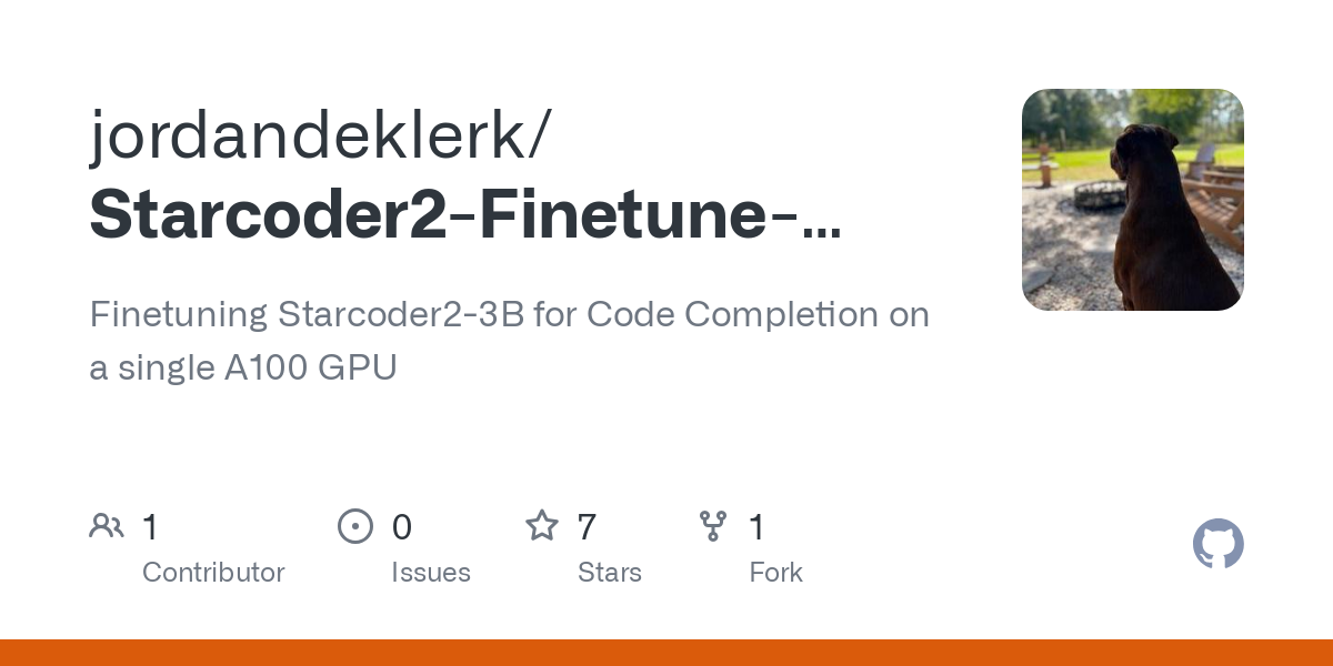 Starcoder2 Finetune Code Completion