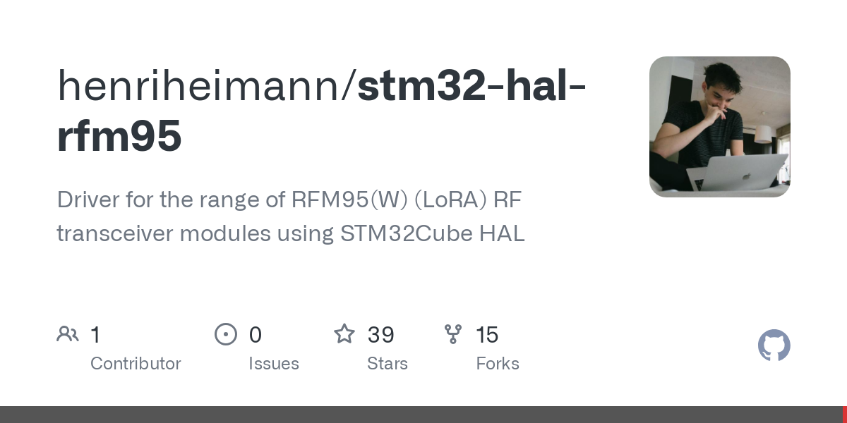 stm32 hal rfm95
