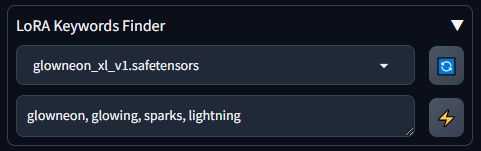 Image of extension lora-keywords-finder
