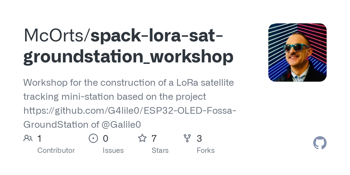 spack lora sat groundstation_workshop