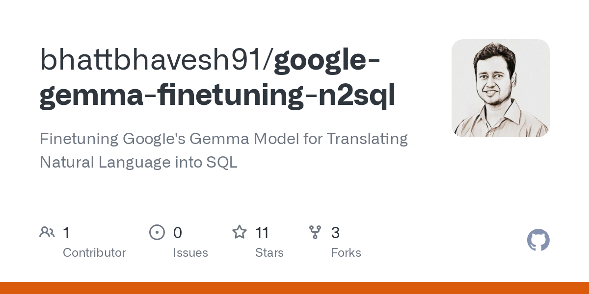google gemma finetuning n2sql