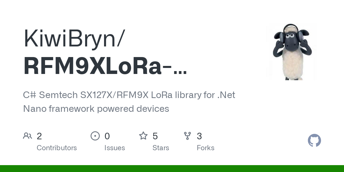 RFM9XLoRa NetNF