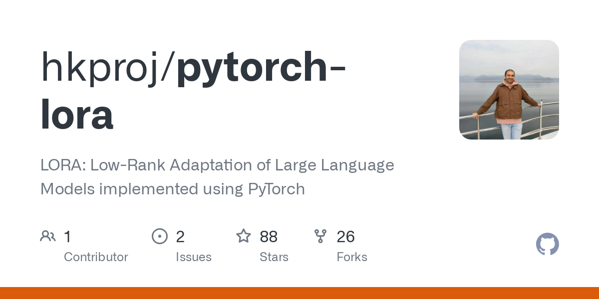 pytorch lora