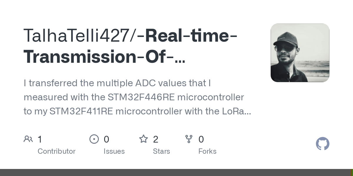 Real time Transmission Of Multiple ADC Values With LoRa