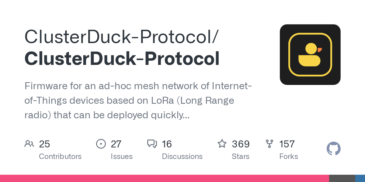ClusterDuck Protocol