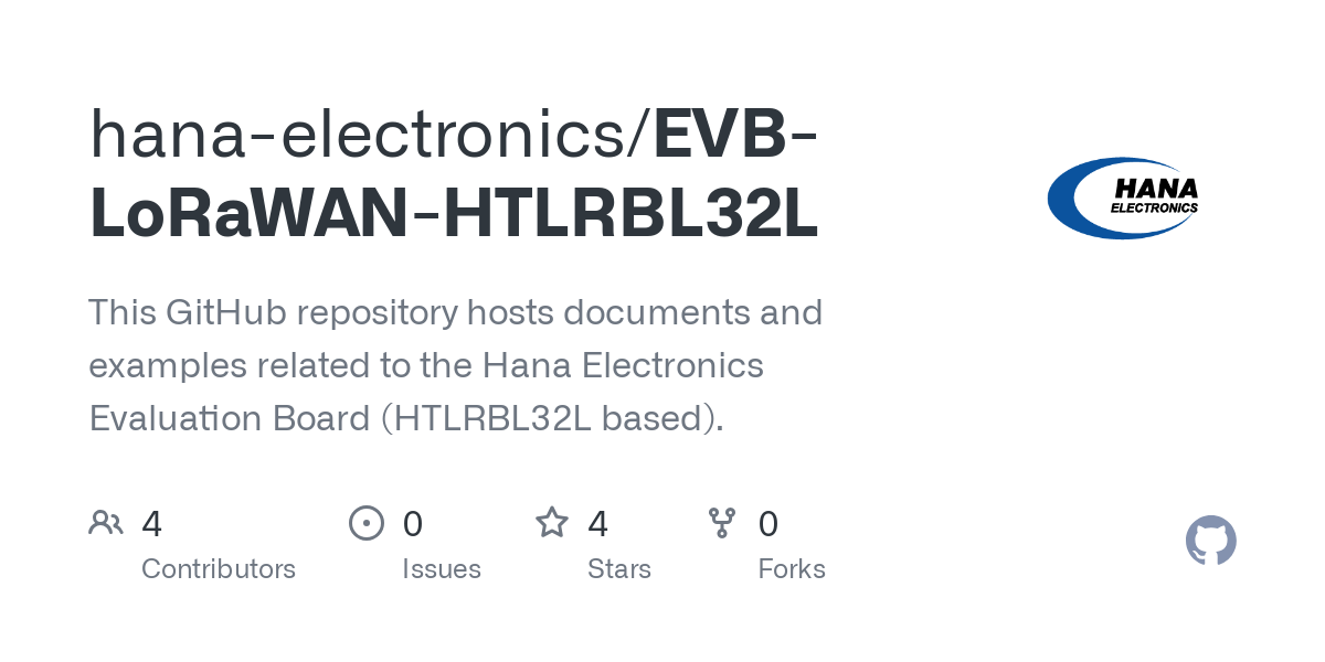 EVB LoRaWAN HTLRBL32L