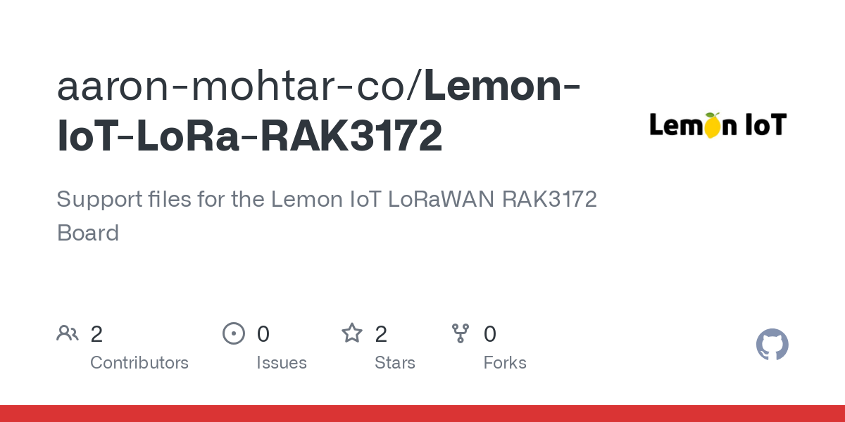 Lemon IoT LoRa RAK3172
